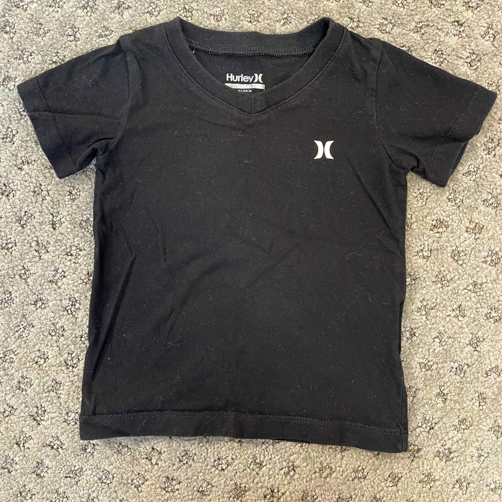 Black kids Hurley tee